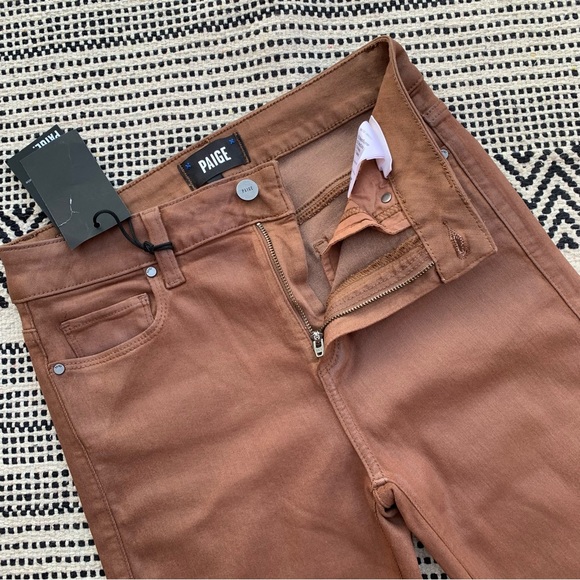 NWT PAIGE Cindy Mid-Rise Coated Jeans size 26 - Picture 6 of 11